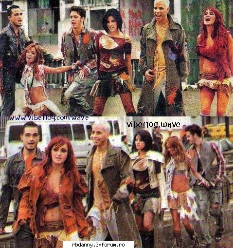 RBD pe scena... - adina - Rebelde